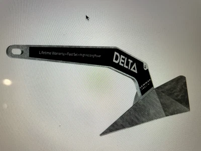 $120 • Buy LEWMAR Delta Anchor Galv 10Kg/22Lbs