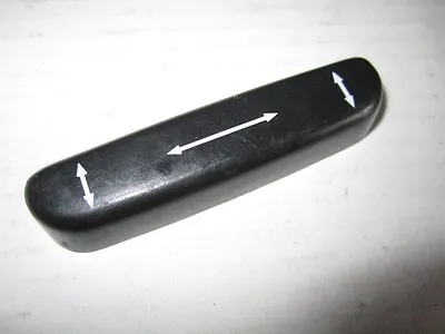 SAAB 900 94 95 96 97 98 1994-98 POWER SEAT SWITCH BUTTON LONG TYPE BLACK R Or L • $19.88