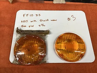 PAIR NOS Vintage SIGNAL STAT Amber Tail TURN SIGNAL Light LENS DODGE Truck Ford • $39.95
