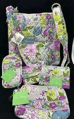 Nwt - Vera Bradley Watercolor Hipster Crossbody And Accessories Lot - 5 Pieces • $118