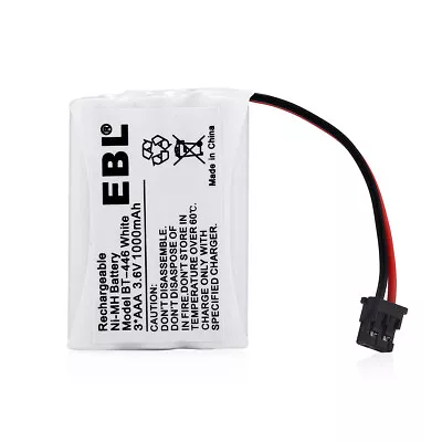 EBL Cordless Phone Replacement Battery 1000mAh NiMH For BT-446 BT-1005 BT1005 • $8.59