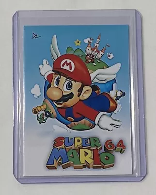 Super Mario 64 Limited Edition Artist Signed Nintendo Classic Trading Card 4/10 • $19.95