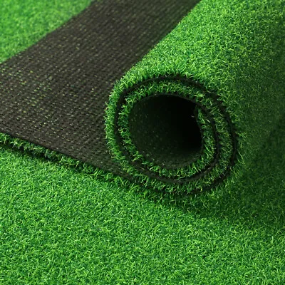 £31.79 • Buy 1.5x5m Artificial Grass Astro Mat Roll Realistic Natural Green Fake Lawn Carpet