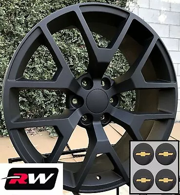 20 X9  Inch Chevy Suburban Replica Honeycomb Wheels Matte Black Rims • $1169