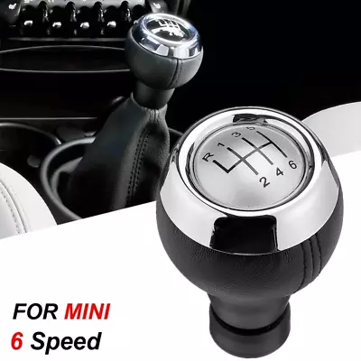 6 Speed Car Manual Gear Shift Knob Shifter For Mini Cooper S R55 R56 R57 R58 R59 • $14.59