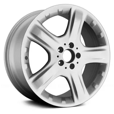 Wheel For 2006-2009 Mercedes ML500 19x8 Alloy 5 Spoke 5-112mm Silver Offset 60mm • $414