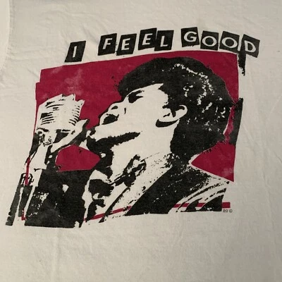 $119.99 • Buy Vintage JAMES BROWN I Feel Good T-Shirt Dated 1989 Size S Small