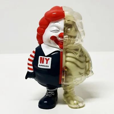 MC Supersized Sofubi Figure NY Red Blue Half X-Ray GID Secret Base X Ron English • $297.46