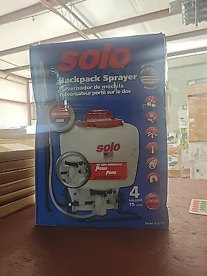 Solo Inc 425-101 High Pressure Chemical Backpack Applicator- 4 Gal. • $70