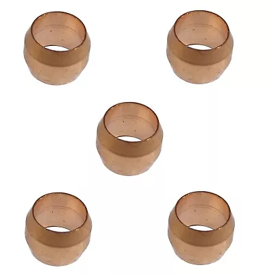 6mm Copper Olives (5 Pack) For Compression Plumbing Fittings • £2.99