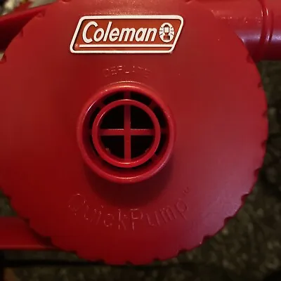 Coleman Quickpump 120V Universal Airbed Pump Inflate / Deflate Fast • $9.96