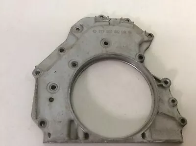 81-85 Mercedes R107 W126 380 SEL SL Rear Engine Crank Cover Plate 1170110008 • $29.99