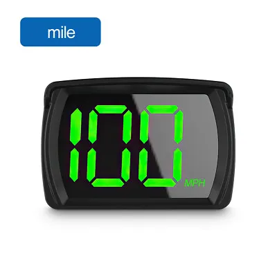 Digital GPS Speedometer Car HUD Monitor Head Up Display Speed Meter Gauge MPH • £10.29
