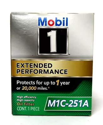 Mobil 1 Genuine New M1C-251A Extended Performance Oil Filter  • $19.95