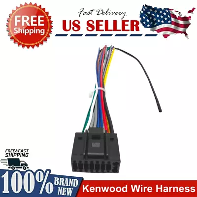 New Wire Harness For KENWOOD DDX-310BT DDX310BT Radio Replacement Part • $8.75