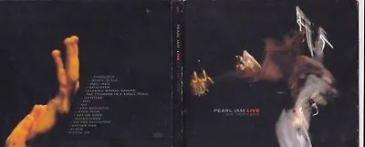Pearl Jam Digipak Cd Album- Live On Two Legs • $8.49