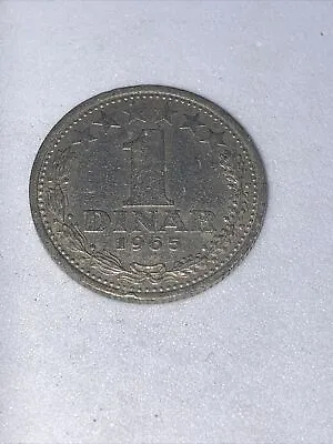 1 Dinar 1965 Yugoslavia Coin • £1