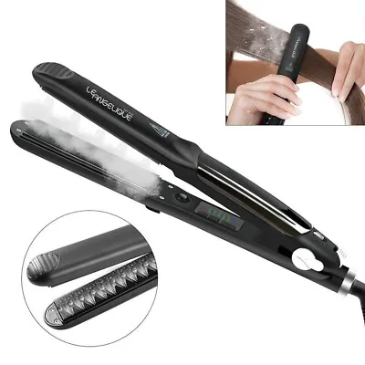 Straightener Professional Styler Salon Steam Flat Iron - All Hair Types • $89.99