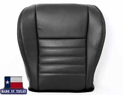 2000 Ford Mustang GT V8 Convertible Coupe Driver Bottom Black LEATHER Seat Cover • $102.54