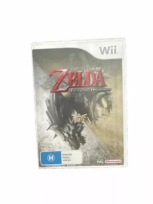 The Legend Of Zelda: Twilight Princess Complete W/ Manual Nintendo Wii Game  • $25