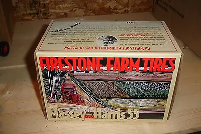 1/16 Massey Harris 55 Toy Tractor - Firestone Tires • $85