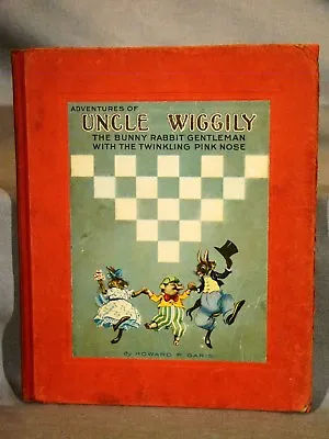 Garis. Adventures Of Uncle Wiggily The Bunny Rabbit Gentleman 1924 Color Illus • $175