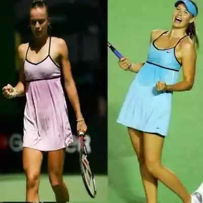 Nike Maria Sharapova Tennis Dress W/ Bra Pleated Skirt Orchid Pink XS • $84.99