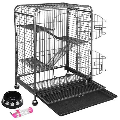 Durable Ferret Cage Rabbit Chinchilla Rat Cage Small Animal Play House 37   • $60.58