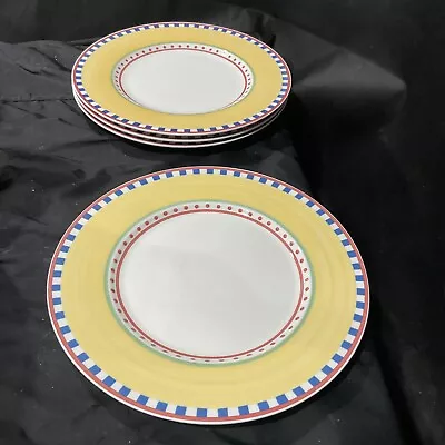 Villeroy Boch Twist Bea Set Of 4 Dinner Plates 10.75 In Great Shape • $80