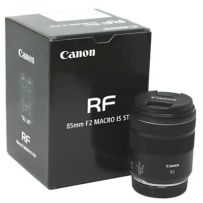 Canon RF 85mm F/2 Macro IS STM - 2 Year Warranty - UK NEXT DAY DELIVERY • £582