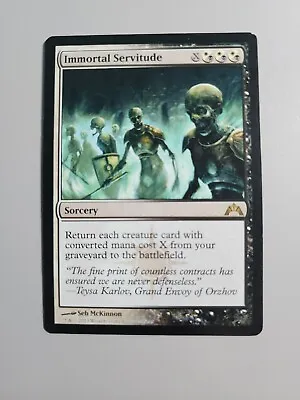 MTG Immortal Servitude Gatecrash 220/249 Regular Rare • $1.99