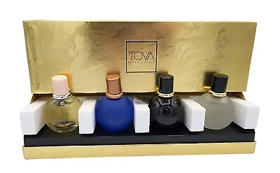 Vtg TOVA Perfume Collection 4 Pc Fragrance Gift Set Calm Nights Original 1 Fl Oz • $89.99