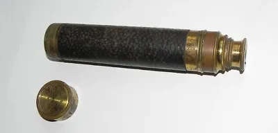 ANTIQUE WWI ERA NAUTICAL/MILITARY COMPACT Professinal TELESCOPE-SPYGLASS • $135