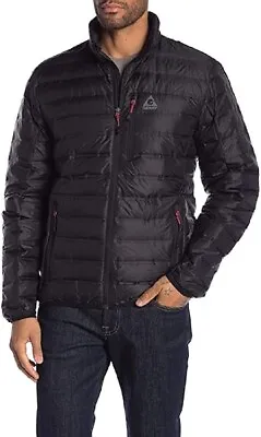 NWT Gerry Men's Light Packable Puffer Down Jacket Black Size S $100 DD154 • $50.99