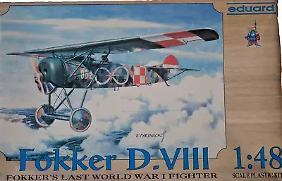 Eduard Fokker D.viii - 1/48 Scale Model Kit • £25