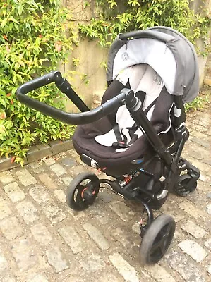 Jané Rider & Matrix Light Travel System Lay Down Car Seat Baby Toddler 0m+ • £85