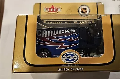 Vancouver Canucks Mini Fleer Zamboni • $10