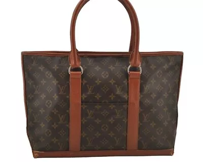 Auth Louis Vuitton Monogram Sac Weekend PM Vintage Tote Hand Bag M42425 LV 9022I • $410