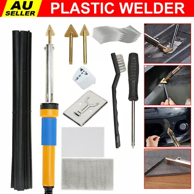 Car Bumper Repair Kit Plastic Welder Welding Soldering Iron Kit Dashboard Tools • $21.85