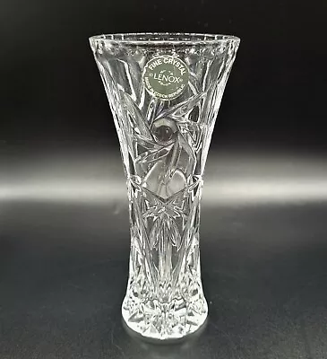 Vintage 6” Fine Crystal Bud Vase By Lenox Made In Czech Republic  • $9.99