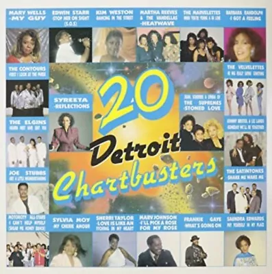 Edwin; Mary Wells; Martha Reeves Starr - 20 Detroit Chartbusters [New LP Vinyl] • $26.88
