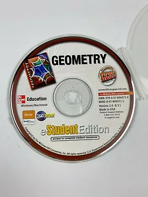 Glencoe Geometry Student Edition CD-Rom ETextbook • $4.99