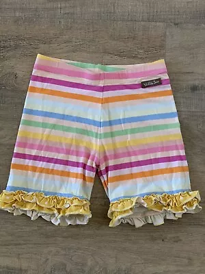 Matilda Jane Girl's Size 12 Rainbow Stripe Shorties • $22