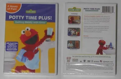 Sesame Street Elmo: Potty Time Plus! - Sealed U.S. Dvd • $8.98