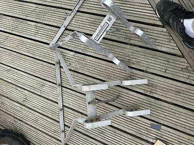 £20 • Buy 2x Ladder Stand Off  Ladder Stay Universal Ladder Top Support DIY  Trade Use