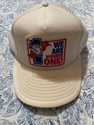 $11.99 • Buy Vintage Trucker Snapback Hat Cap We Are Number One