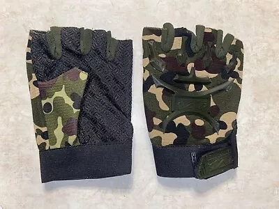 FINGERLESS Mechanix M-PACT Tactical Gloves Military Bike Sports Wear Mechanics • $14.99