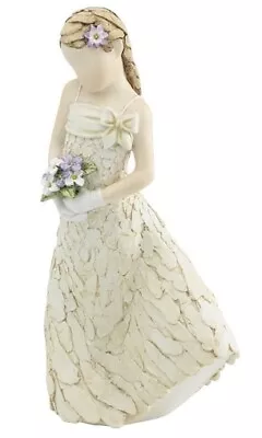 More Than Words Flower Girl Figurine • $31