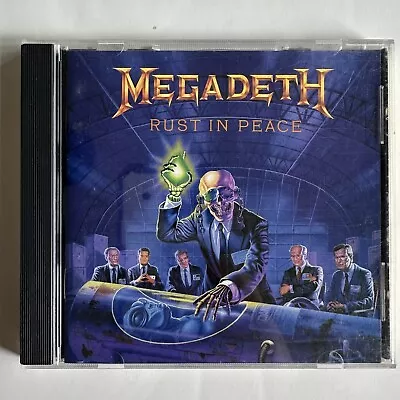 Rust In Peace By Megadeth (CD Oct-1990 Capitol Records) • $20