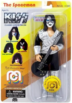 Mego Kiss Spaceman Figure Ace Frehley 8 Inch NEW • £19.99